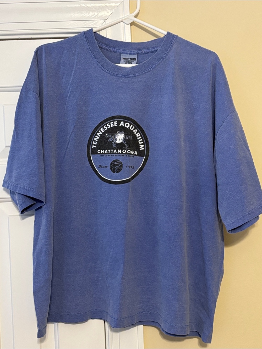 Tennessee Aquarium Chattanooga Blue Graphic Men's Comfort Colors T-Shirt